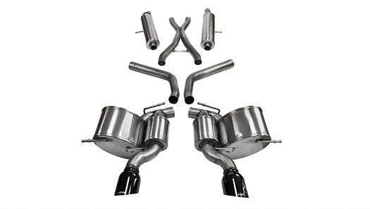 Corsa Performance Exhaust Cat-Back - 2.75i n Cat-Back  Dual Rear Ex