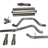 Corsa Performance 14-   GM P/U 1500 5.3L Cat Back Exhaust System