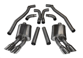 Corsa Performance Exhaust Cat-Back e - 3.0in Cat-Back + X-P
