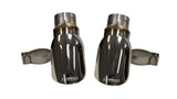 Corsa Performance Two Single 4in Polished Pro-Series Tips Kit