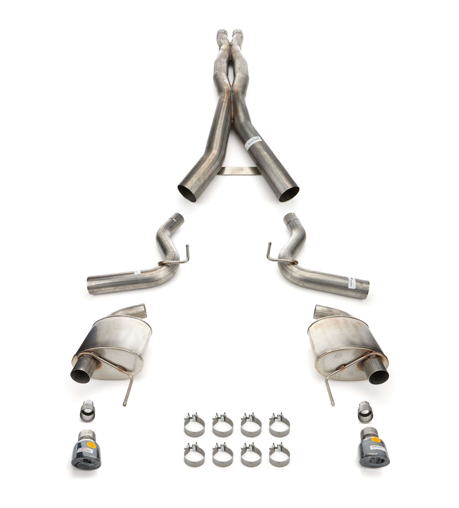 Corsa Performance 24-  Mustang 5.0L Cat Back Exhaust
