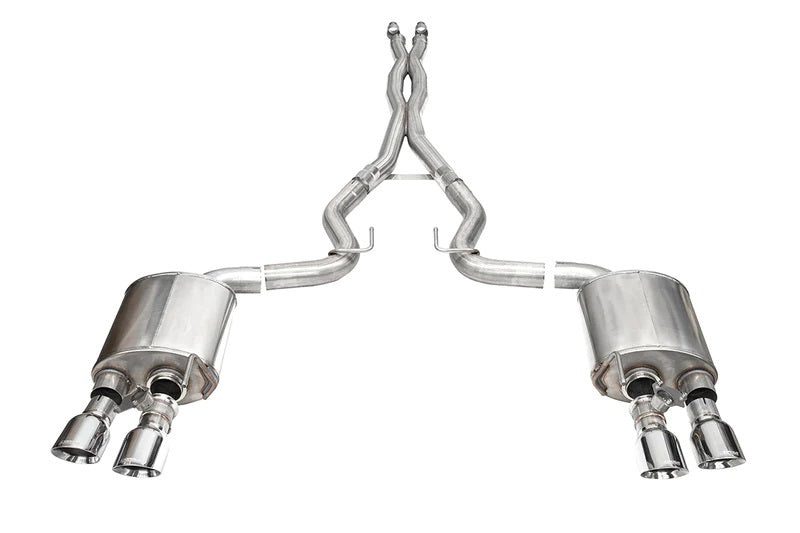 Corsa Performance 24-   Mustang Dark Horse 5.0L Cat Back Exhaust