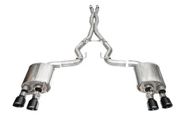 Corsa Performance 24-   Mustang Dark Horse 5.0L Cat Back Exhaust