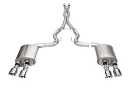 Corsa Performance 24-   Mustang Dark Horse 5.0L Cat Back Exhaust