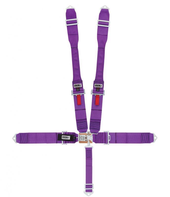 crow safety 5-Way L&L 52in Lap Belt- Indiv Dog Bone  Harness