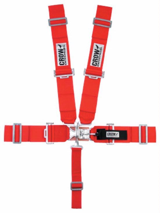 crow safety 5-Pt Harness Small Latch RD Wrap Around Pull Down