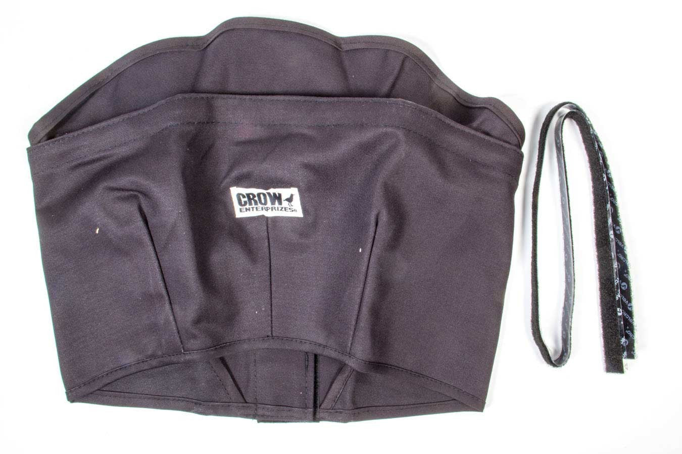 crow safety Helmet Skirt Black Velcro Attachment