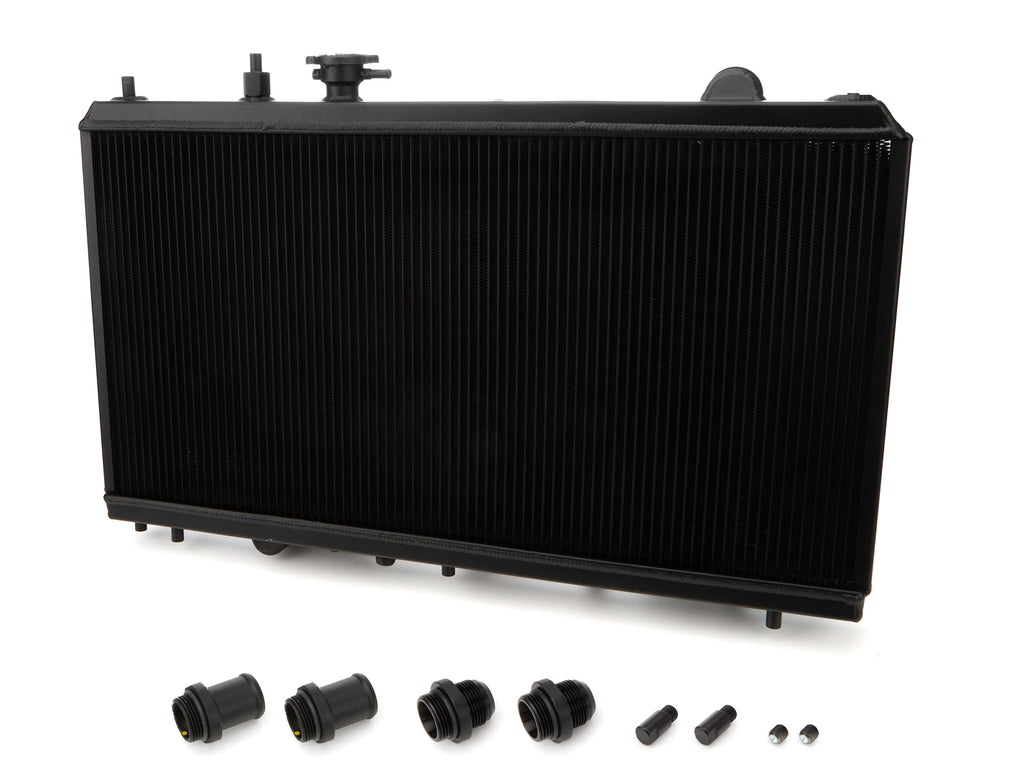 CSF Cooling - Racing & High Performance DivisionRadiator 92-00 Honda Civic w/ K-Swap Black