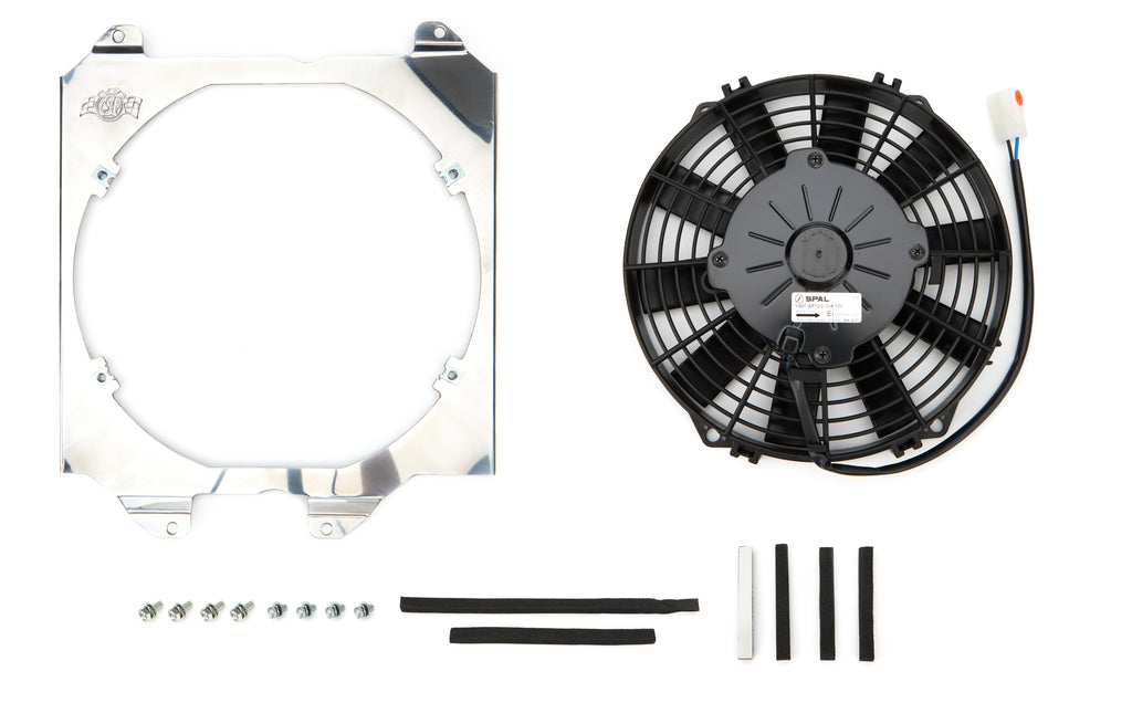 CSF Cooling - Racing & High Performance DivisionFan Shroud/Fan 92-00 Civic Aluminum