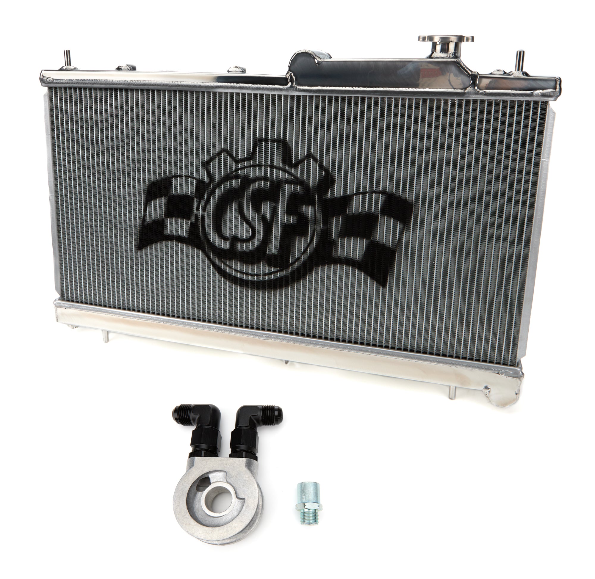 CSF Cooling - Racing & High Performance Division Radiator Subaru STI Impreza w/Built-in OC
