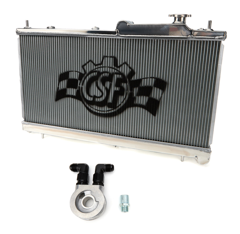 CSF Cooling - Racing & High Performance DivisionRadiator Subaru STI Impreza w/Built-in OC