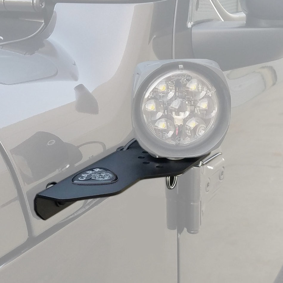 Carr 18-  Jeep JL 180 Degree Light Mount Black Pair