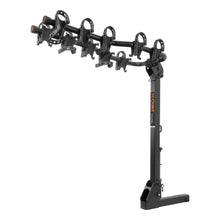 Load image into Gallery viewer, CURT Premium Hitch-Mounted Bi ke Rack 5 Bikes 2in Shan