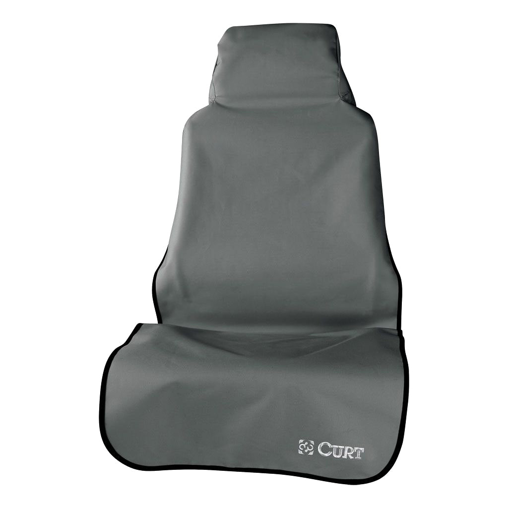 CURT Seat Defender 58 pulgadas x 23 pulgadas, impermeable, gris