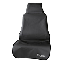 Load image into Gallery viewer, CURT Seat Defender 58in x 23 in Waterproof Black