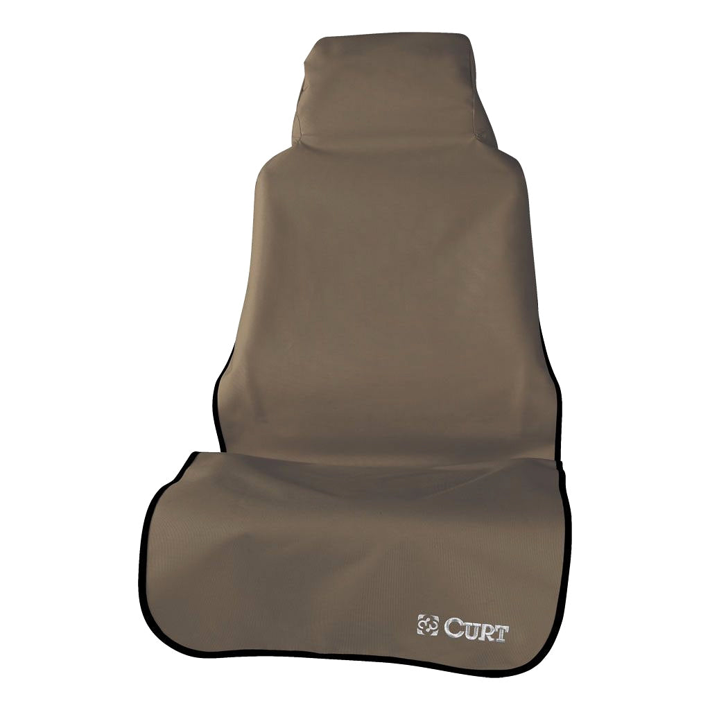 CURT Seat Defender 58 pulgadas x 23 pulgadas impermeable marrón