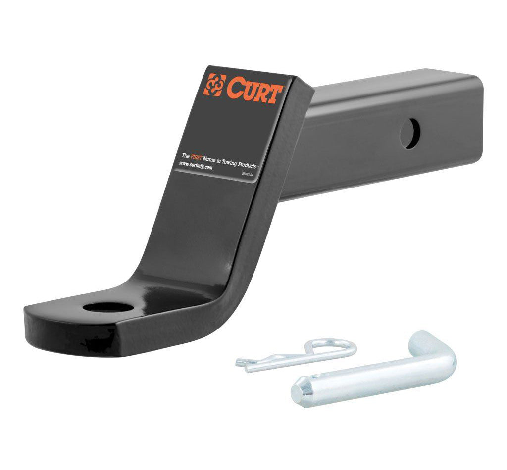 CURT Draw Bar 4in Drop w/Pin Black