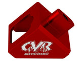 CVR Performance GM Passing Gear Cable Bracket - Red