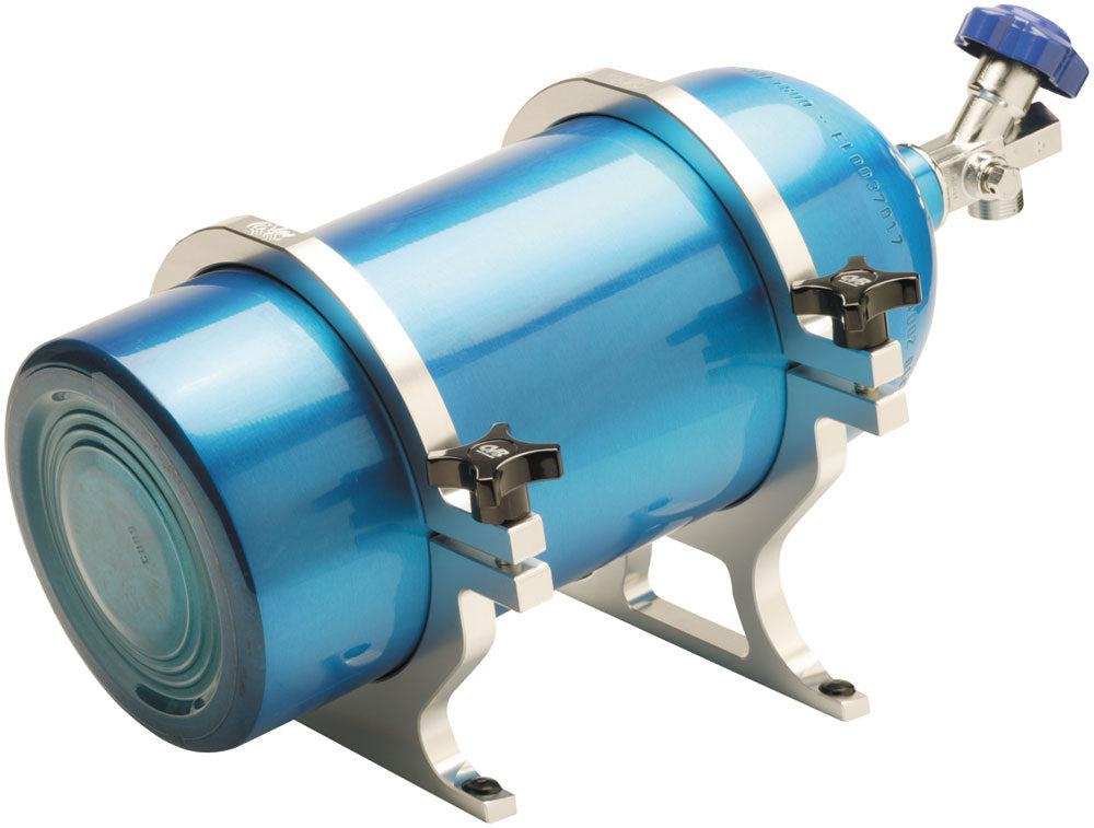 CVR Performance Nitrous 10lb Bottle Brackets - Clear