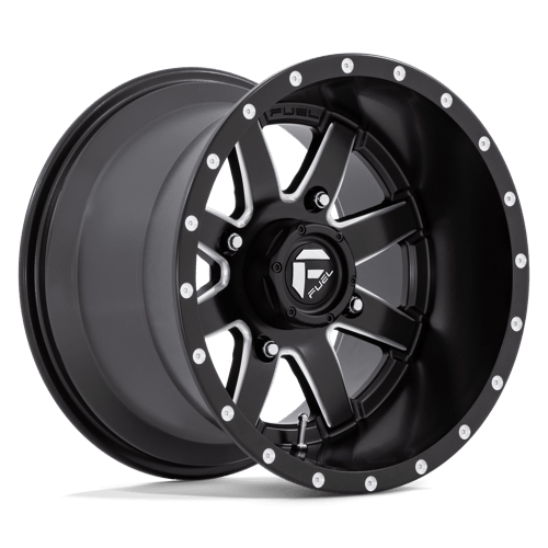 D538 15X10 4X137 MT-BLK-MIL 0MM