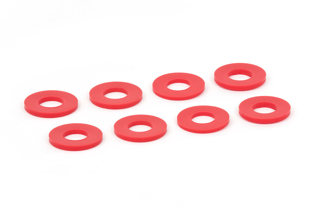 Daystar D-Ring Washers Red