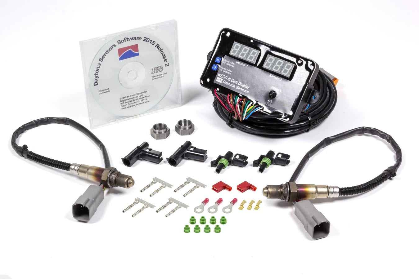 Daytona Sensor WEGO III Dual Wide-Band Air/Fuel Ratio Kit