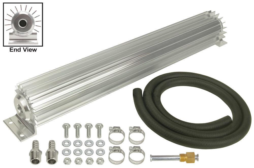 Derale 1 Pass 18" Heat Sink Transmission Cooler Kit