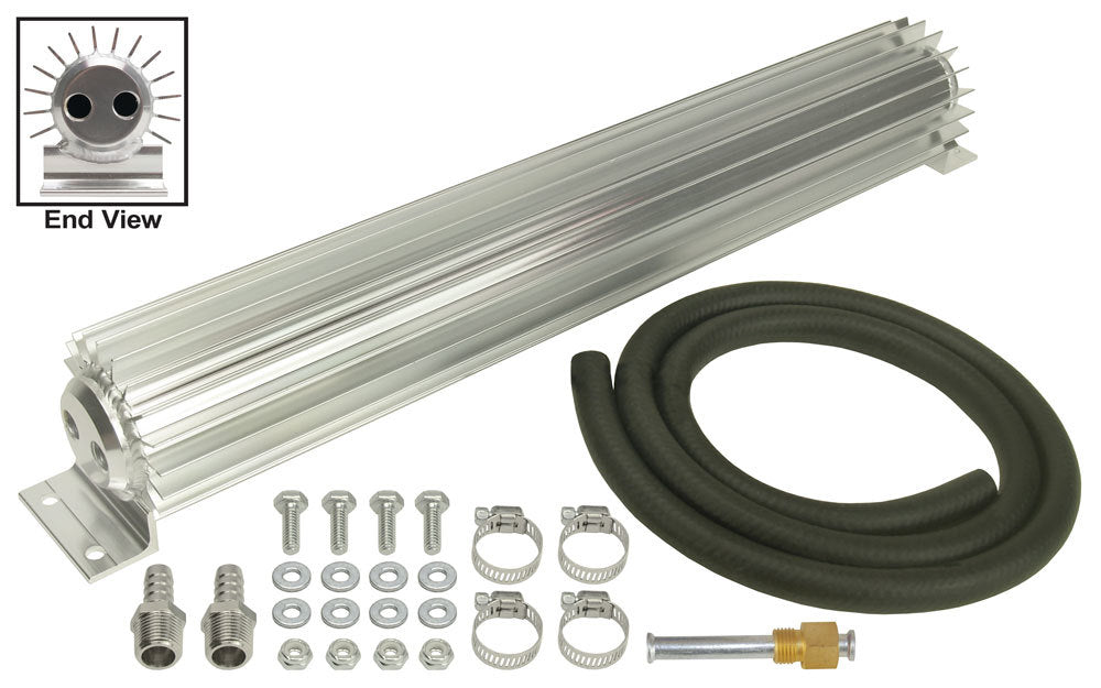 Derale 2 Pass 18" Heat Sink Transmission Cooler Kit