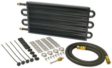 Load image into Gallery viewer, Derale 6 Pass 18&quot; Series 7000 Copper/Aluminum Tube&amp;Fin Transmission Cooler Kit, -6AN