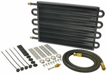 Load image into Gallery viewer, Derale 8 Pass 18&quot; Series 7000 Copper/Aluminum Tube&amp;Fin Transmission Cooler Kit, -6AN