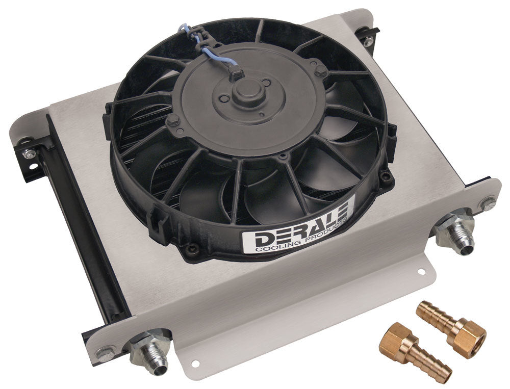 Derale 25 Row Hyper-Cool Remote Cooler, -6AN