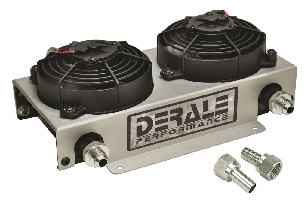 Derale Remote Oil Cooler -8AN w/ Fan