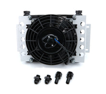 Cargar imagen en el visor de la galería, Derale 13 Row Atomic-Cool Remote Plate &amp; Fin Replacement Oil Cooler, -8AN