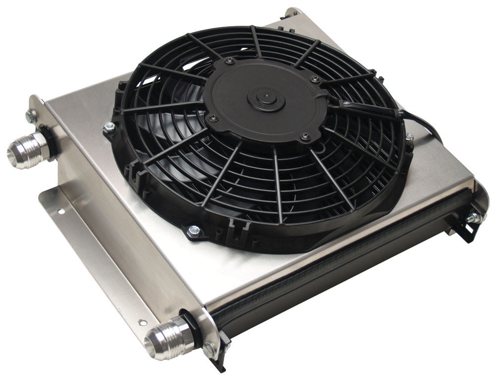 Derale Remote Oil Cooler -12AN w/ Fan