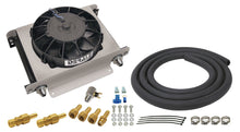 Load image into Gallery viewer, Derale 25 Row Hyper-Cool Remote Transmission Cooler Kit, -8AN