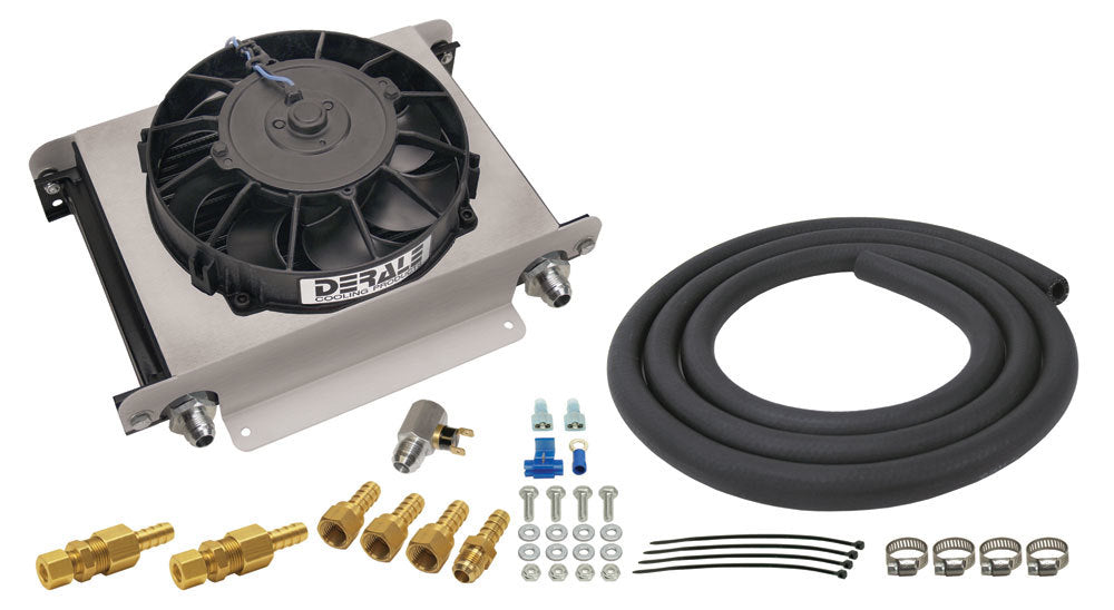 Derale Hyper-Cool Trans Cooler  Kit -8an