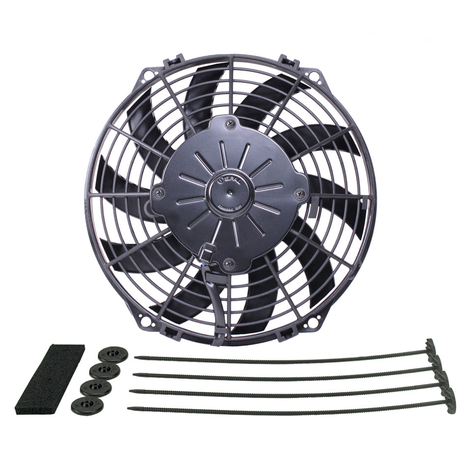 Derale 10" High Output Curved Blade Electric Puller Fan