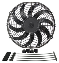 Cargar imagen en el visor de la galería, Derale 12&quot; High Output Curved Blade Electric Puller Fan