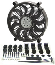 Load image into Gallery viewer, Derale 12&quot; High Output Single RAD Pusher/Puller Fan with Premium Mount Kit