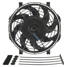 Load image into Gallery viewer, Derale 9in Tornado Electric Fan w/Standard  Mounting Kit