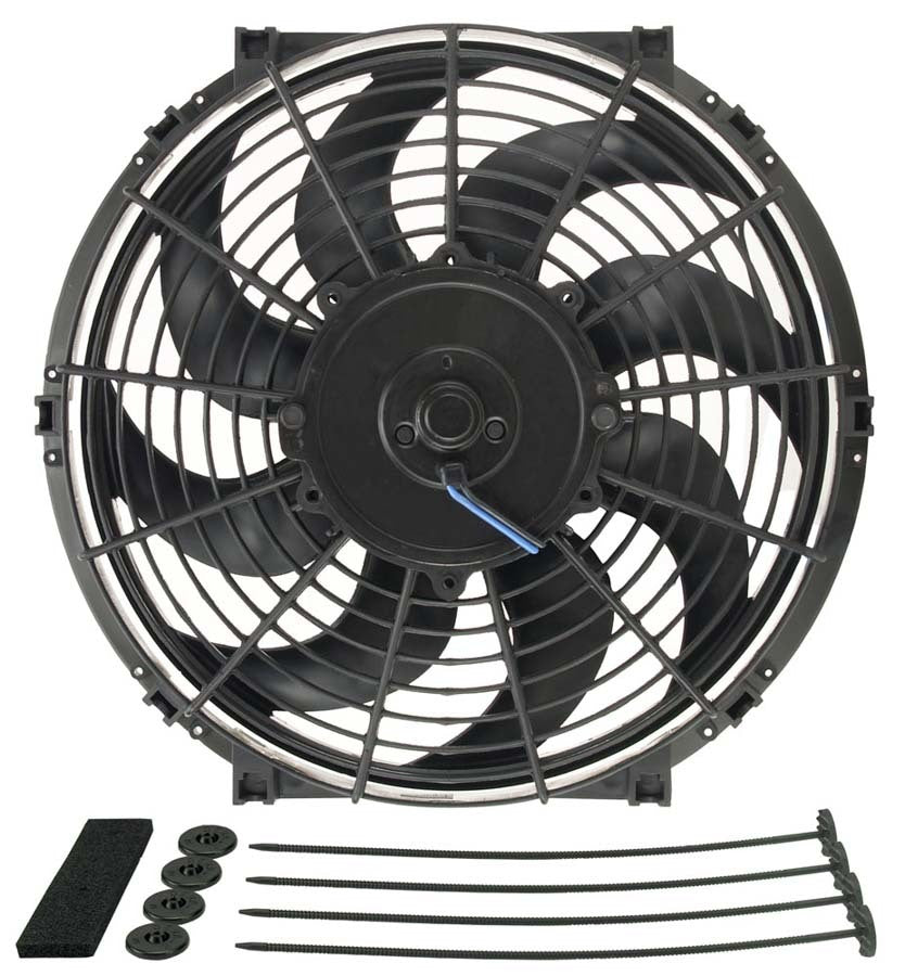 Derale 12" Tornado Electric Puller Fan, Standard Mounting Kit