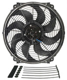 Derale 16in Tornado Electric Fan w/Standard Mount Kit