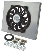 Cargar imagen en el visor de la galería, Derale Powerpack - High Output Single 14&quot; Electric RAD Fan/Aluminum Shroud Kit