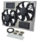 Derale Dual RAD Fan w/Alum Shroud Assembly