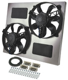 Derale Dual RAD Fan w/Alum Shroud Assembly