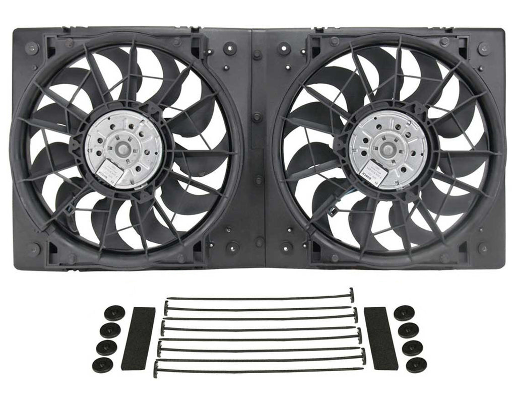 Derale 13in Dual High Output RAD Fans Puller