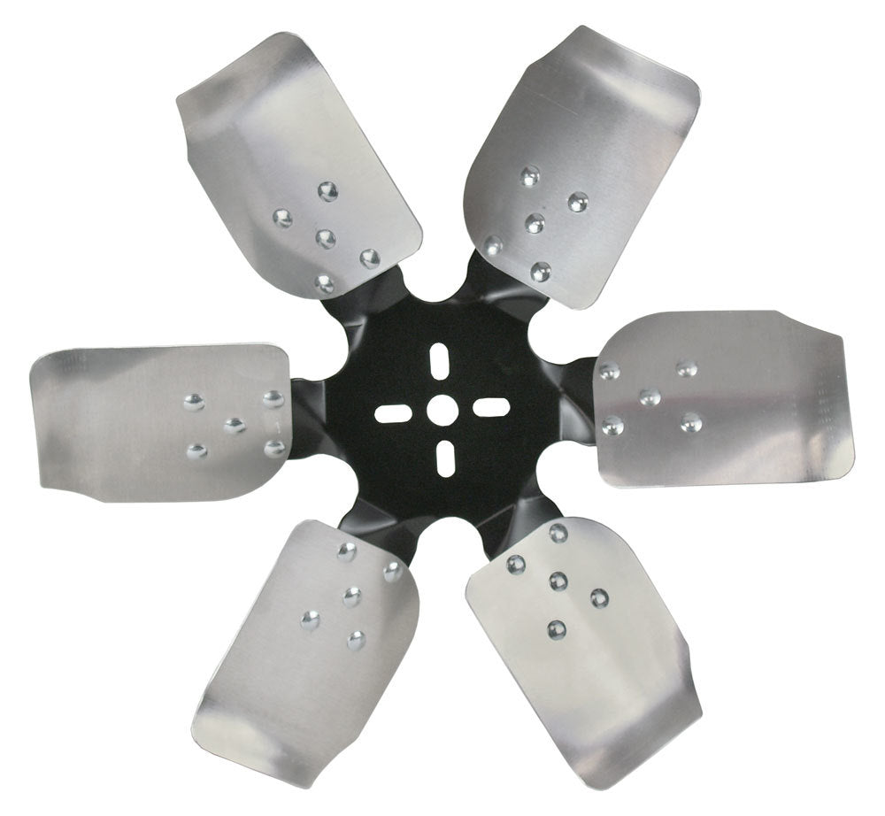 Derale 17" Standard Rotation Rigid Race Fan, Aluminum Blade