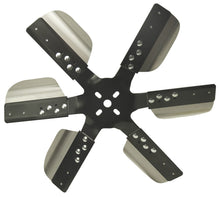 Cargar imagen en el visor de la galería, Derale 17&quot; Heavy Duty Stainless Steel Reverse Rotation Flex Fan, Black Hub