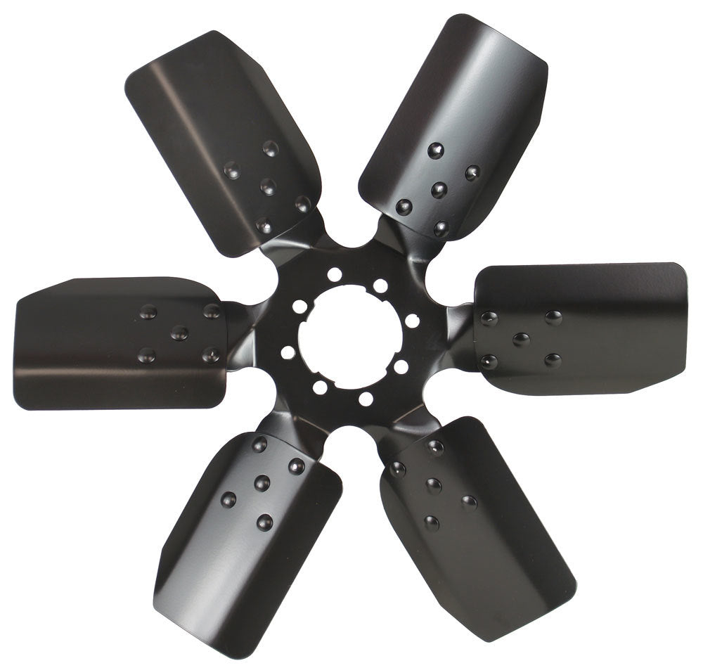 Derale 17" Reverse Rotation Fan Clutch Fan, Black