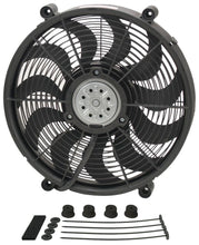 Cargar imagen en el visor de la galería, Derale 17&quot; High Output Single RAD Pusher/Puller Fan with Standard Mount Kit